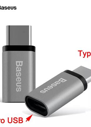 Переходник Baseus Micro USB to Type-C нужная и полезная штука