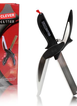 Умный кухонный нож и кухонные ножницы 2в1 Clever Cutter