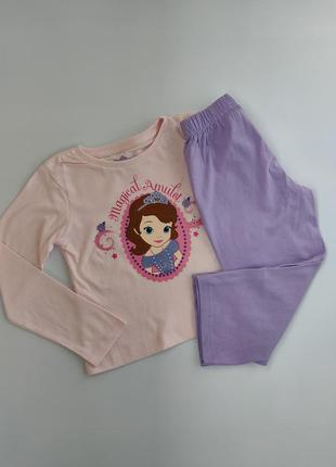 Пижама с принцессой софией disney, штаны и кофта, на 87 - 98 с...