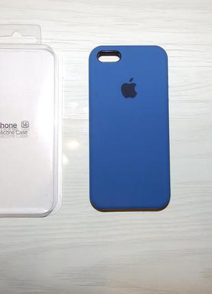 Чехол silicone case apple iphone se