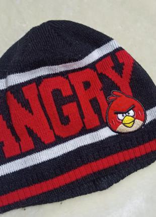 Шапка детская. шапка angry birds