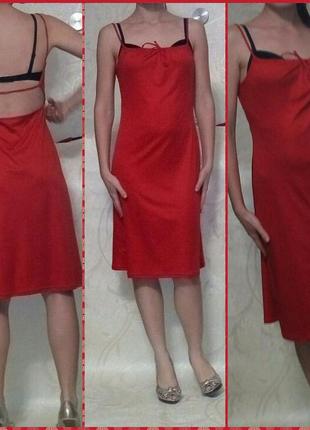 Красное платье из франции