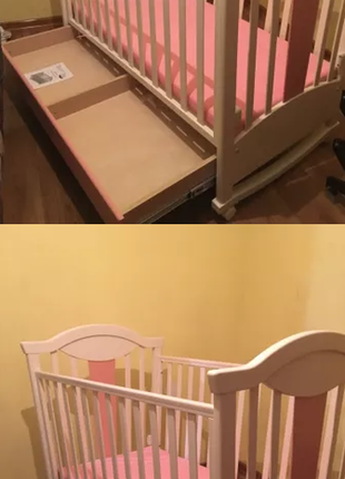 Кроватка детская MyBaby и матрас