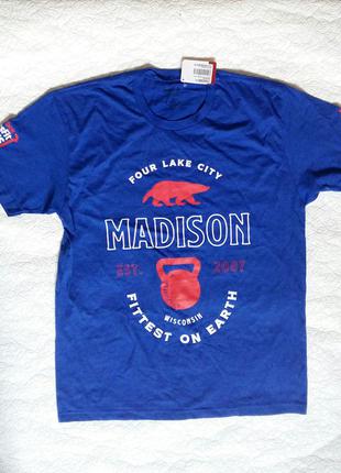 Мужская футболка reebok four lake city madison оригинал р l