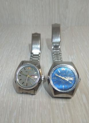2 шт=1500 грн/Часы Orient наручные,будильник,секундомер,маятни...