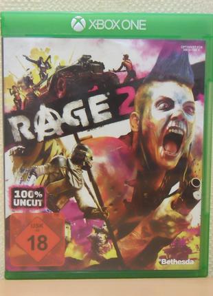 Диск с игрой RAGE 2 для Xbox ONE, ONE S, ONE X, Series X