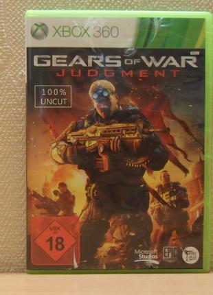 Диск с игрой Gears of War Judgment для Xbox 360, ONE, S, X, Serie