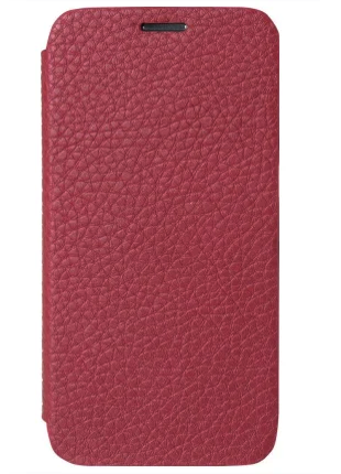 Чехол-книжка Avatti Grain Hori cover Red для Samsung S6 Edge G925