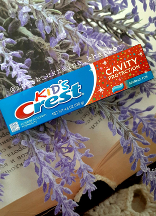 Crest зубна паста з 2 років 130 грам