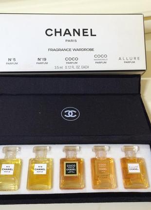 Духи винтажные духи chanel, набор