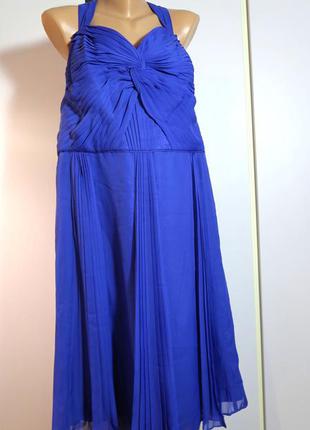 Стильное коктельное  платье сарафан