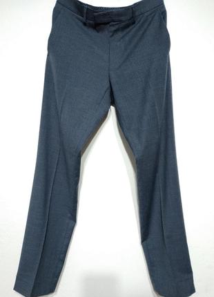 W31 l31 сост нов штаны брюки синие зауженные slim fit marks an...