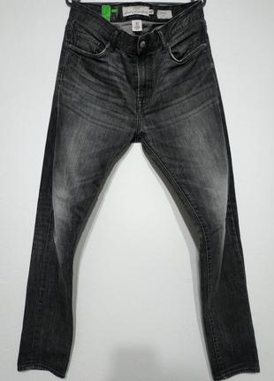 Акция 🔥 1+1=3 3=4 🔥 w32 l34 джинсы зауженные slim fit чёрные zxc