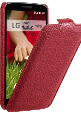 Чехол Avatti Grain LG G2 mini D618 Slim Flip Red