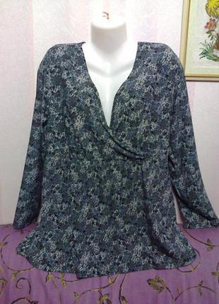 Блуза (хлопок+шелк)  пог 55++ см   (4)
