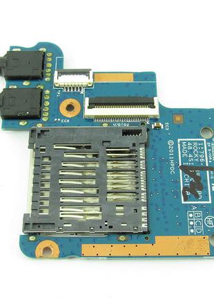 Плата HP 4540s 4545S Audio разъем картридер cardreader