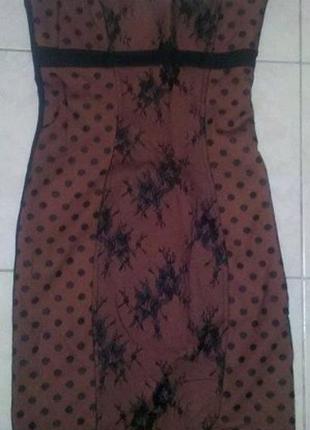 Rinsacimento шикарное платье бордо сетка р с-м