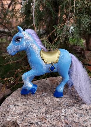 Пони Лошадка Звездочка Серебрянка Конь для Барби Челси