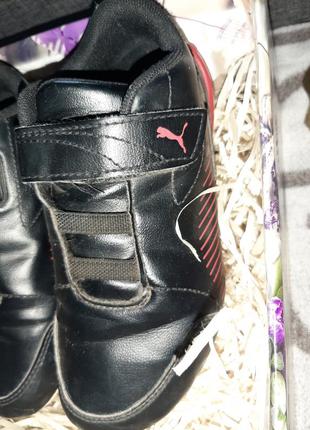 Продам фирменные кожанные кроссовки puma ferrari 29 размер