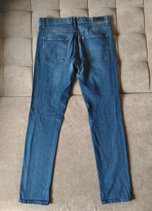Рваные джинсы zara скинни,  высокий рост размер 34