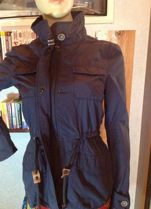 Куртка - ветровка фасона френч, бренда tom tailor, р. 44-46