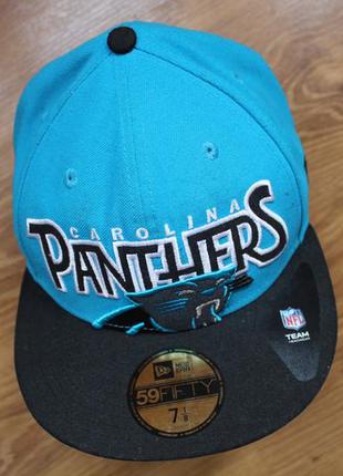 Кепка бейсболка снепбек carolina panthers new era cap