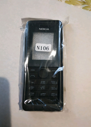 Корпус на Nokia 106 с клавиатурой.Новый.