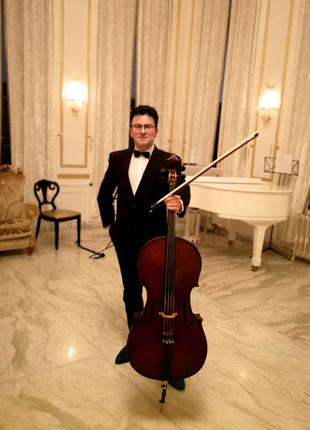 Уроки игры на виолончели, музыкальная грамота . Киев или (online)