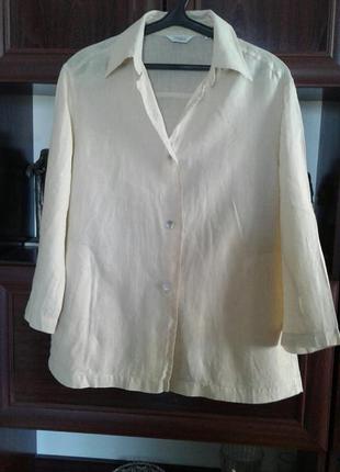 Лляна сорочка блузка в піжамному стилі якості einhorn німеччин...