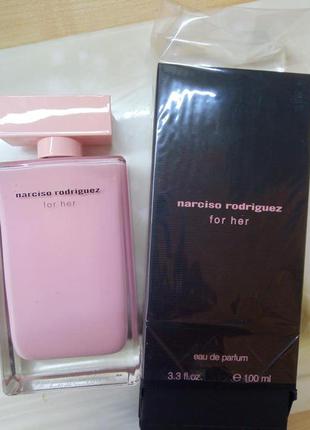 Narciso rodriguez for her,100 мл, парфюмированная вода