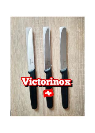 Акция! Кухонный нож Victorinox Сlassic, Зубчатое и прямое лезвие