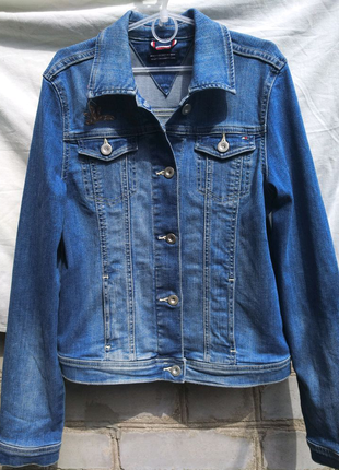 Курточка джинсовая, девочке р.158-164 бренд TOMMY HILFIGER