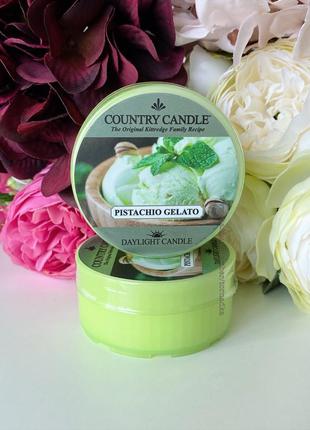 Ароматична свічка country candle pistachio gelato