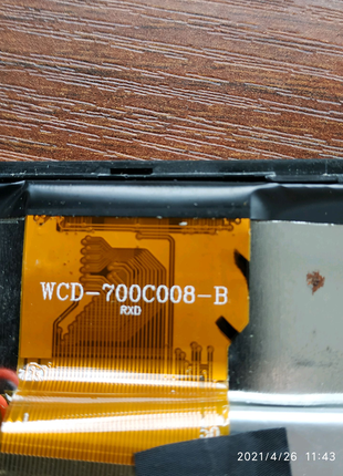 Дисплей LCD для планшета 7" WCD-700C008-B