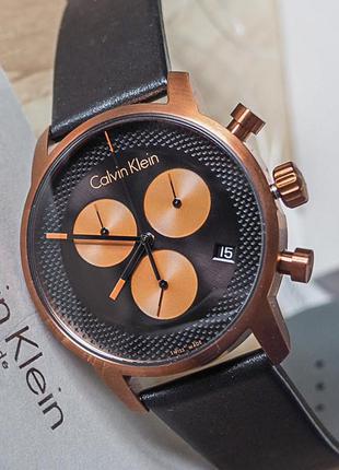 - 60% | мужские швейцарские часы хронограф calvin klein k2g17t...