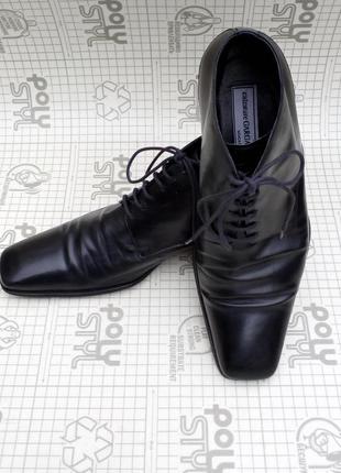 Calzature gargano noicattaro италия ботинки кожа 41 р цвет черный
