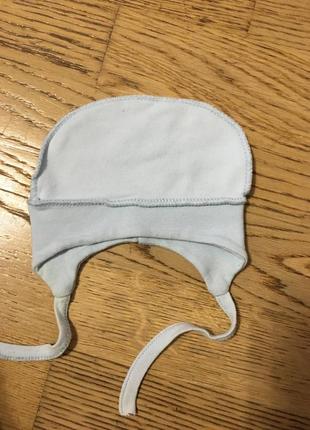 Байковая шапочка для новорожденного