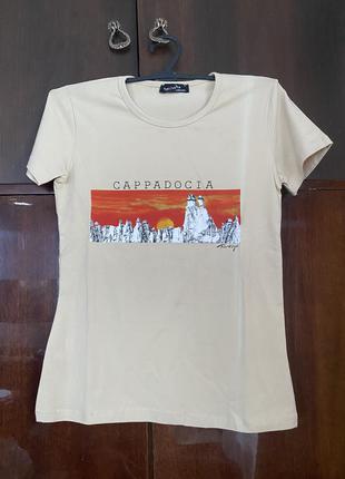 Коллекционная импортная маленькая футболка турецкая каппадокия...