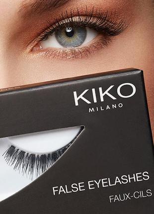 Накладные ресницы 01 kiko milano