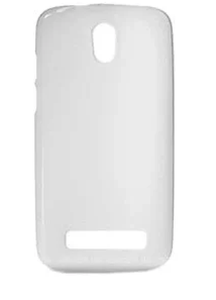 Накладка Drobak Elastic PU для HTC Desire 500 white