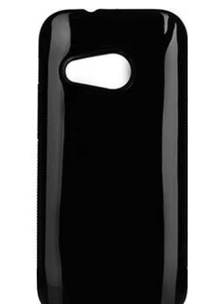 Накладка Drobak Elastic PU для HTC One M8 mini black