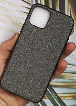 Тканевый чехол-накладка Iphone 11Pro Gray