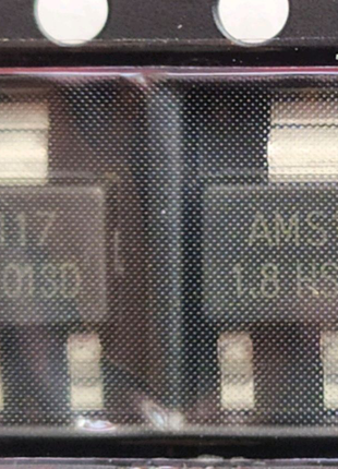 Мікросхема AMS1117-1.8 LM1117 1117 1,8 V 1A стабілізатор (3 штуки