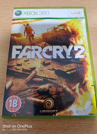 Игра диск FarCry 2 xbox 360 лицензия PAL