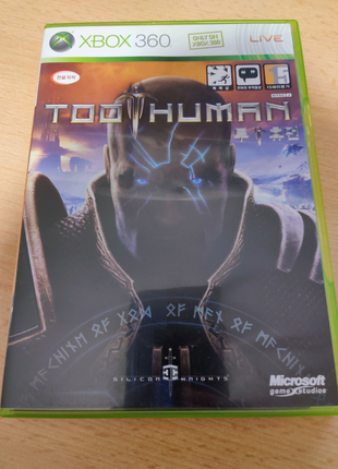 Игра диск Too Human xbox 360 лицензия NTSC J