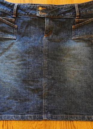 Юбка -selekt- женская на 52-54 размер джинс, практичная