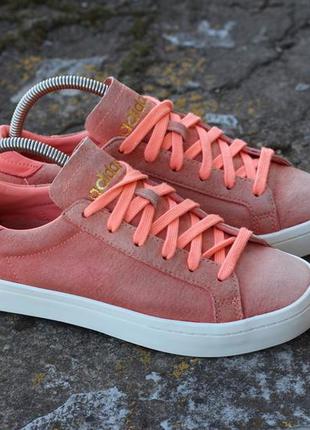 Adidas court vantage roze sale