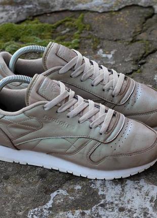 Кросівки reebok classic leather pearlized оригінал нат шкіра