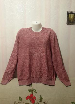 Мягенький котоновый джемпер свитер (пог - 62 см+)   27