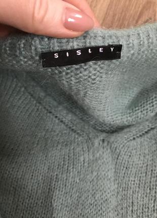 Вязаный свитер sisley